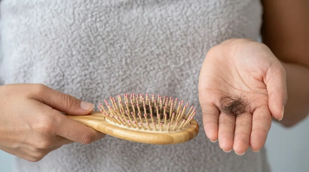 cuántos pelos se caen al día